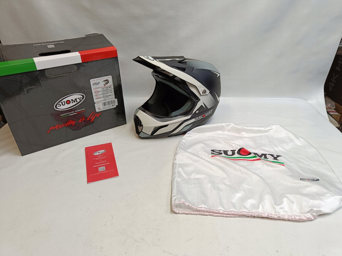 MOTOCROSS HELMET ENDURO Suomy EXTREME Black C1EX0003 r. L 950g Packaging status original