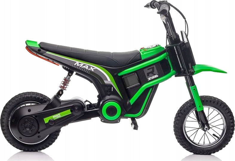 MOTOR CROSS MAX BATTERY 24V POWER 350W PUMPED WHEELS Maximum speed 16 km/h