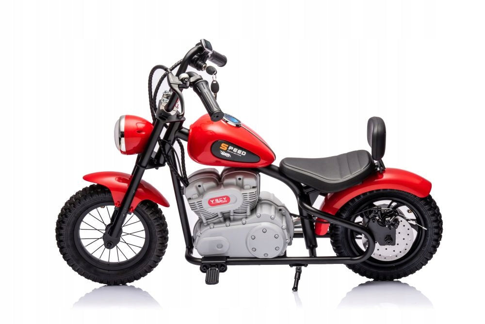 MOTOR FOR BATTERY 36V A9902 RED Maximum speed 7 km/h