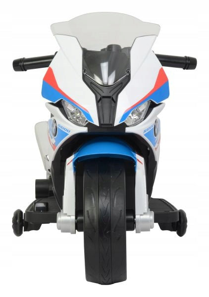 MOTOR FOR BATTERY BMW S1000RR 2156 WHITE TOY FOR CHILDREN Maximum speed 4.5 km/h
