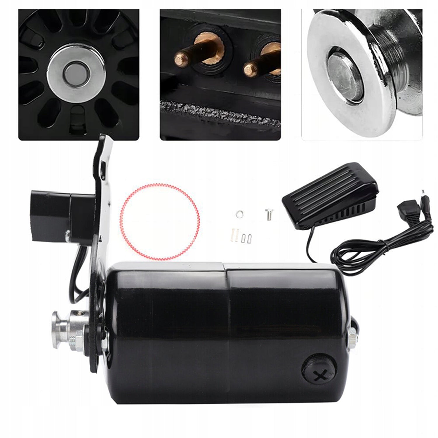 MOTOR SEWING MACHINE WITH PEDAL 8000RMP 180W HIGH TORQUE Model 100W