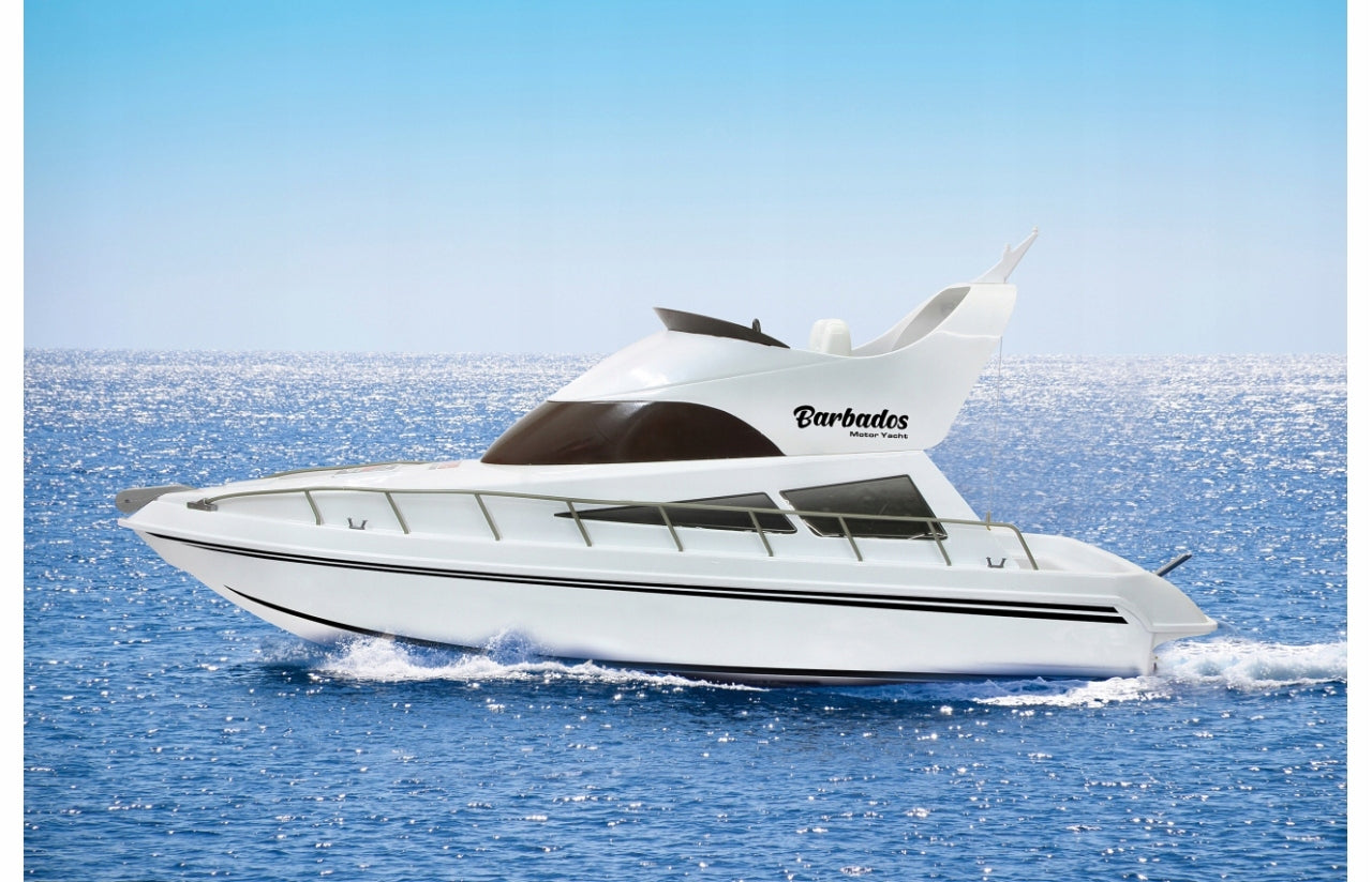 MOTORBOAT MOTOR YACHT 70cm TWO ENGINES BOAT RC EAN (GTIN) 4042774450236