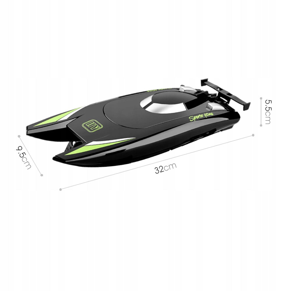 MOTORBOAT REMOTE CONTROLLED FAST GIFT TOYS 25KM/H Color gray