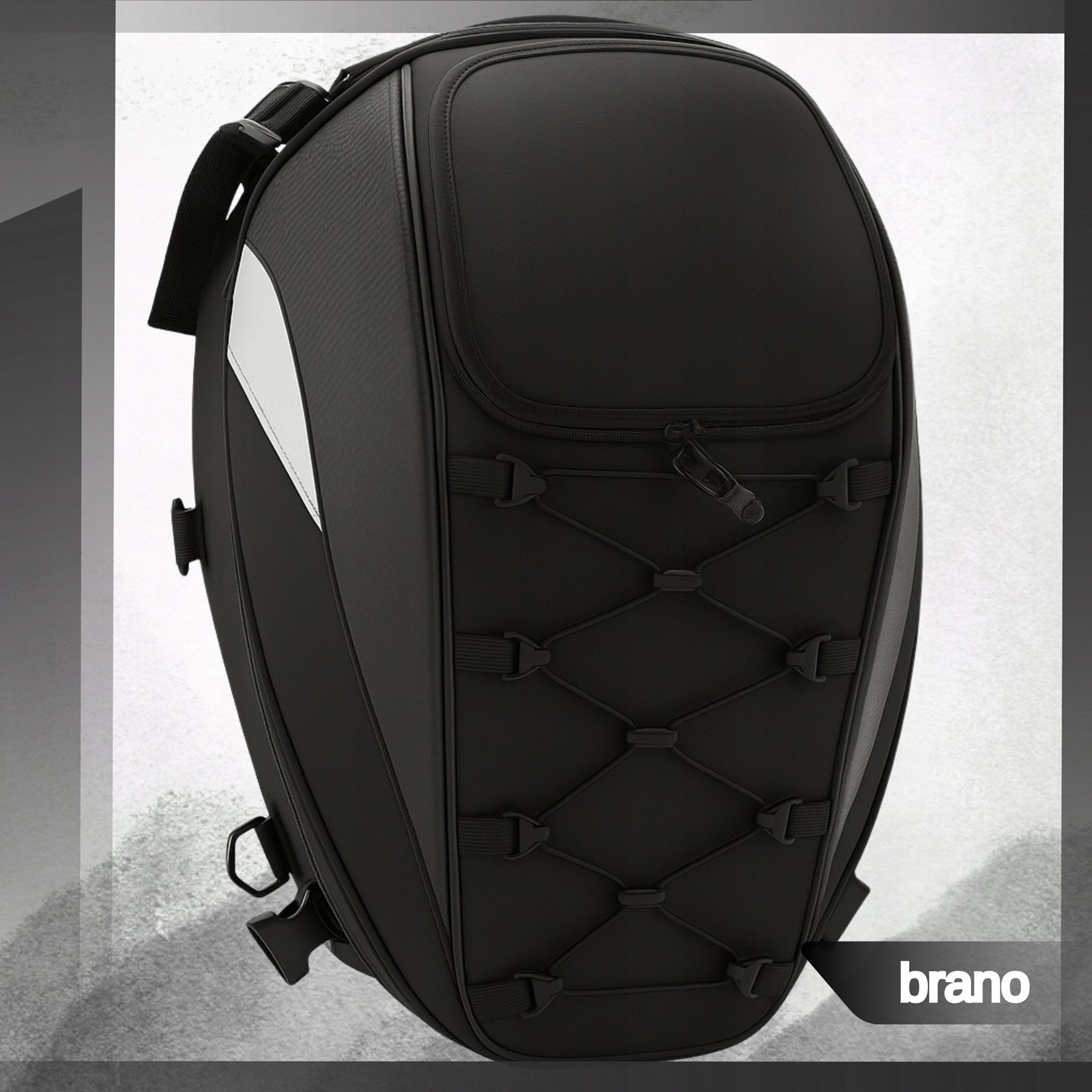 MOTORCYCLE BACKPACK 2in1 HELMET BAG SEAT COVER WATERPROOF MOTO Packaging status original