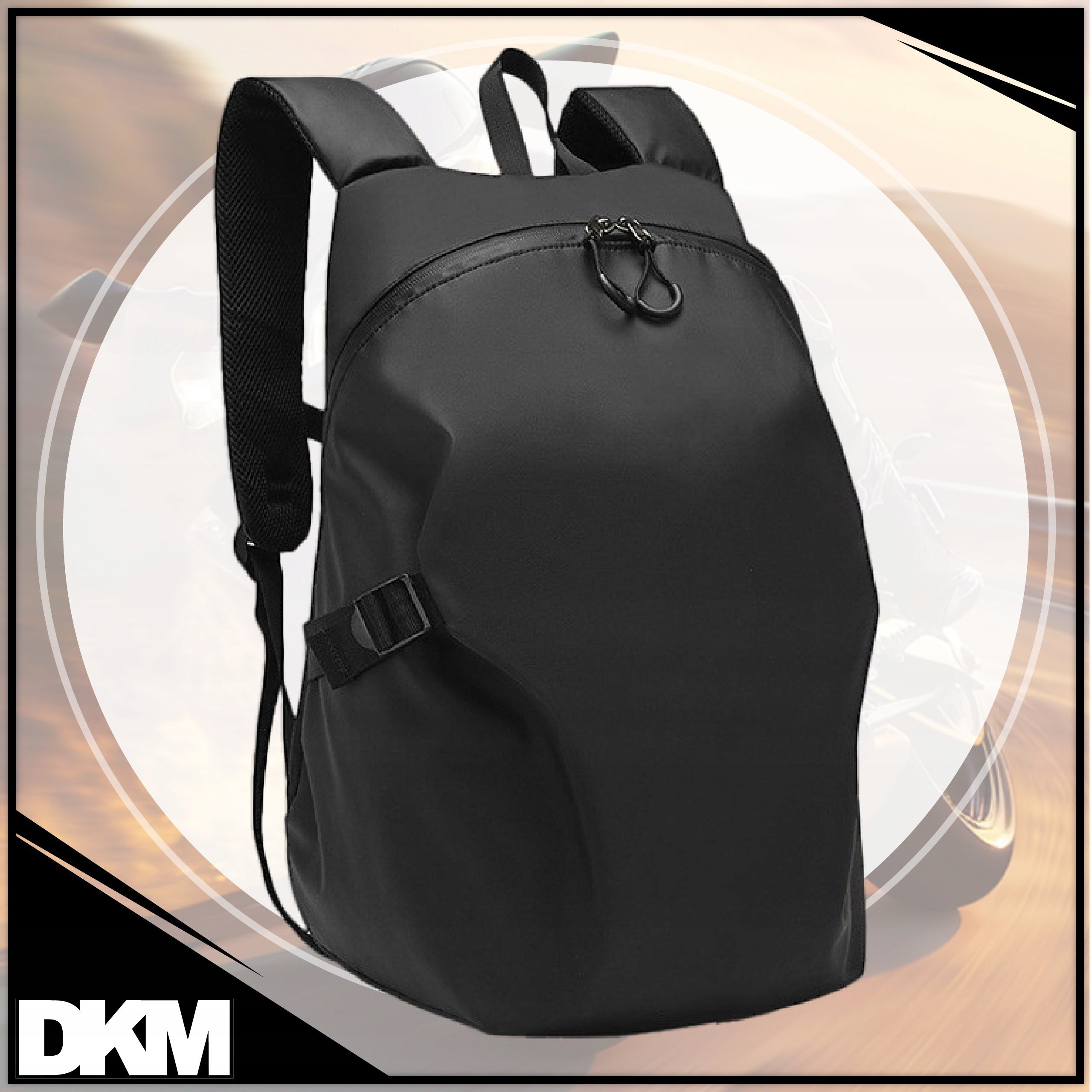 MOTORCYCLE BACKPACK LAPTOP FOR A HELMET, 30 L, WATERPROOF FOR A MOTORCYCLE, LARGE CAPACITY Manufacturer's catalog number PLECAK TYP 4