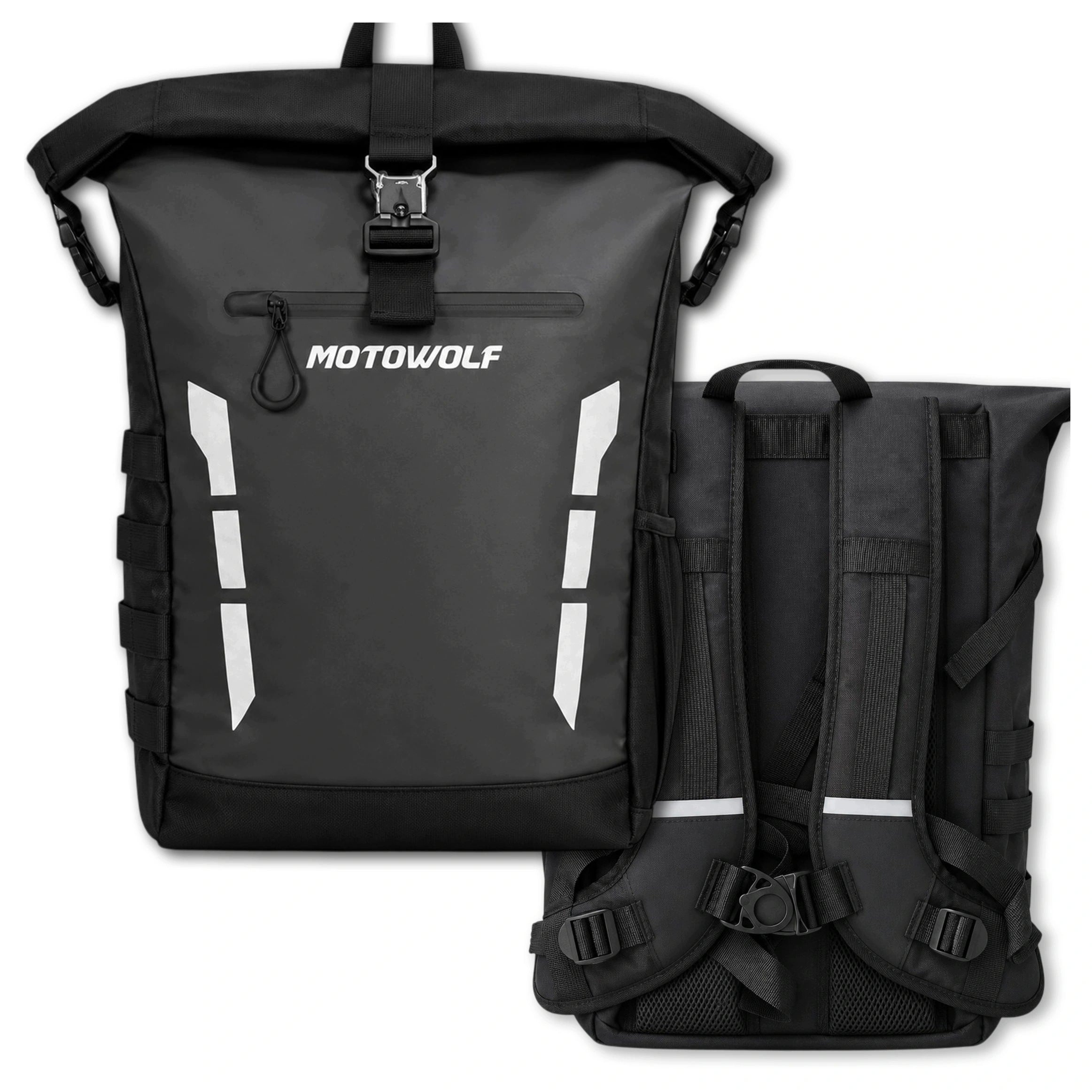 MOTORCYCLE BACKPACK WATERPROOF BIKE BAG CAPACIOUS DURABLE 20L