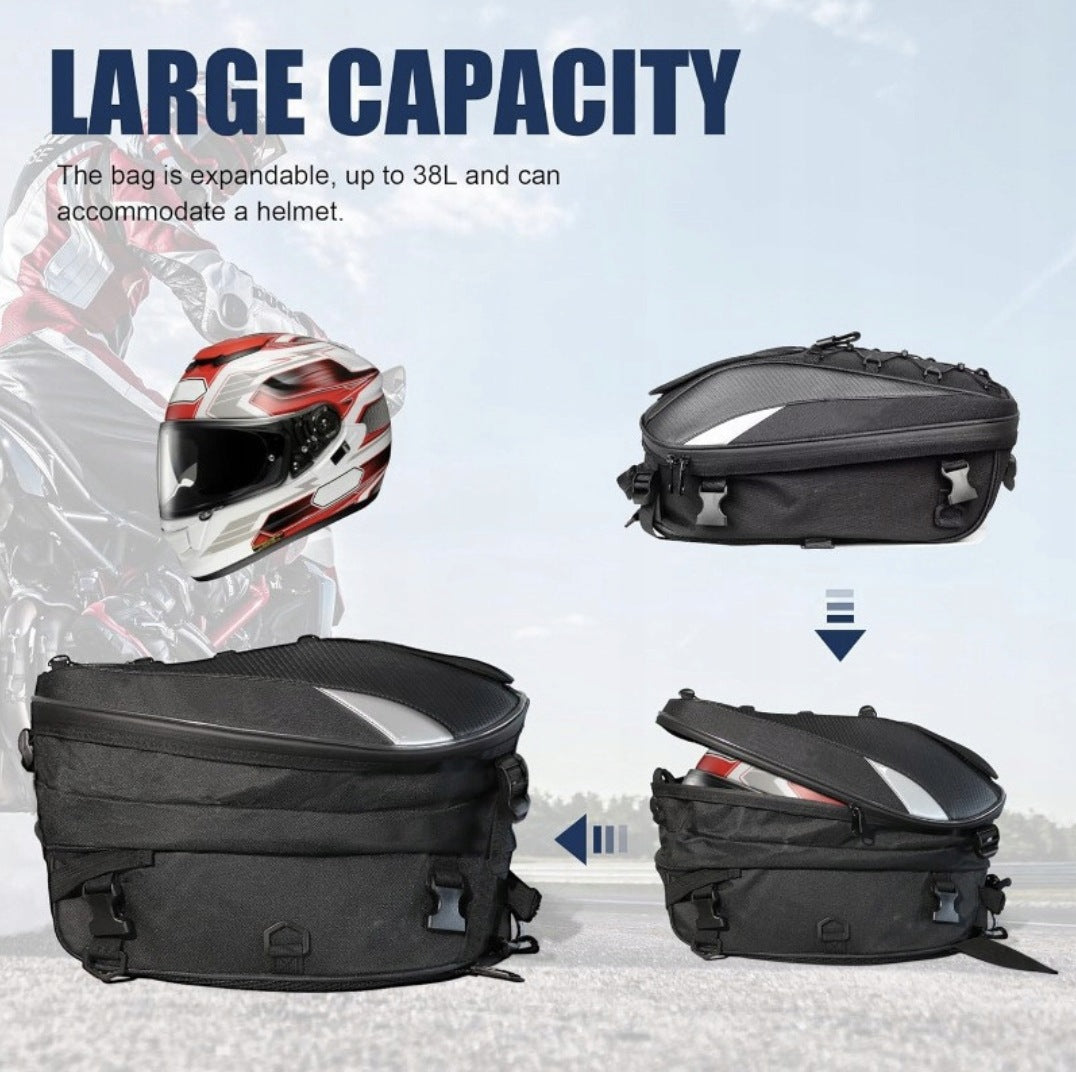 MOTORCYCLE BAG WATERPROOF STRETCH FOR MOTORCYCLE 25-38L TRUNK BACKPACK 2in1 Manufacturer's catalog number 4027851878721