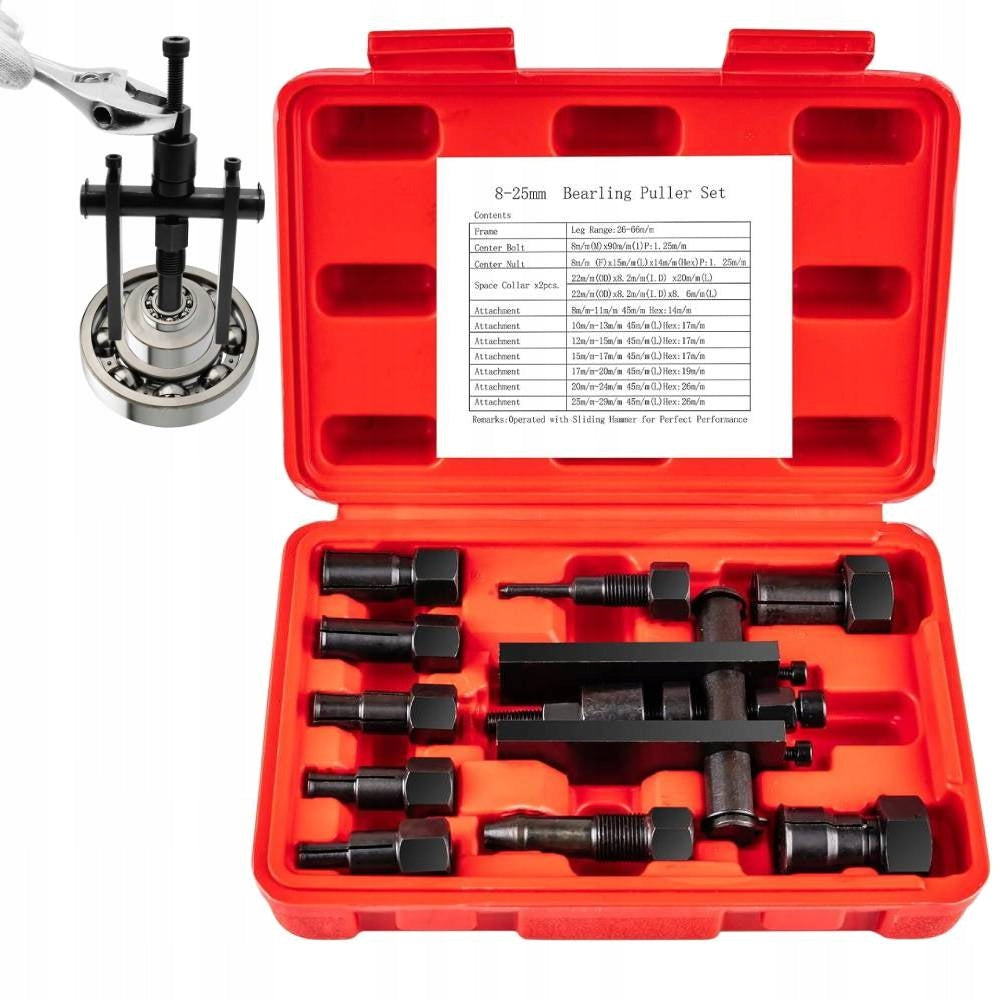MOTORCYCLE BEARING PULLER INNER BEARING PULLER KIT