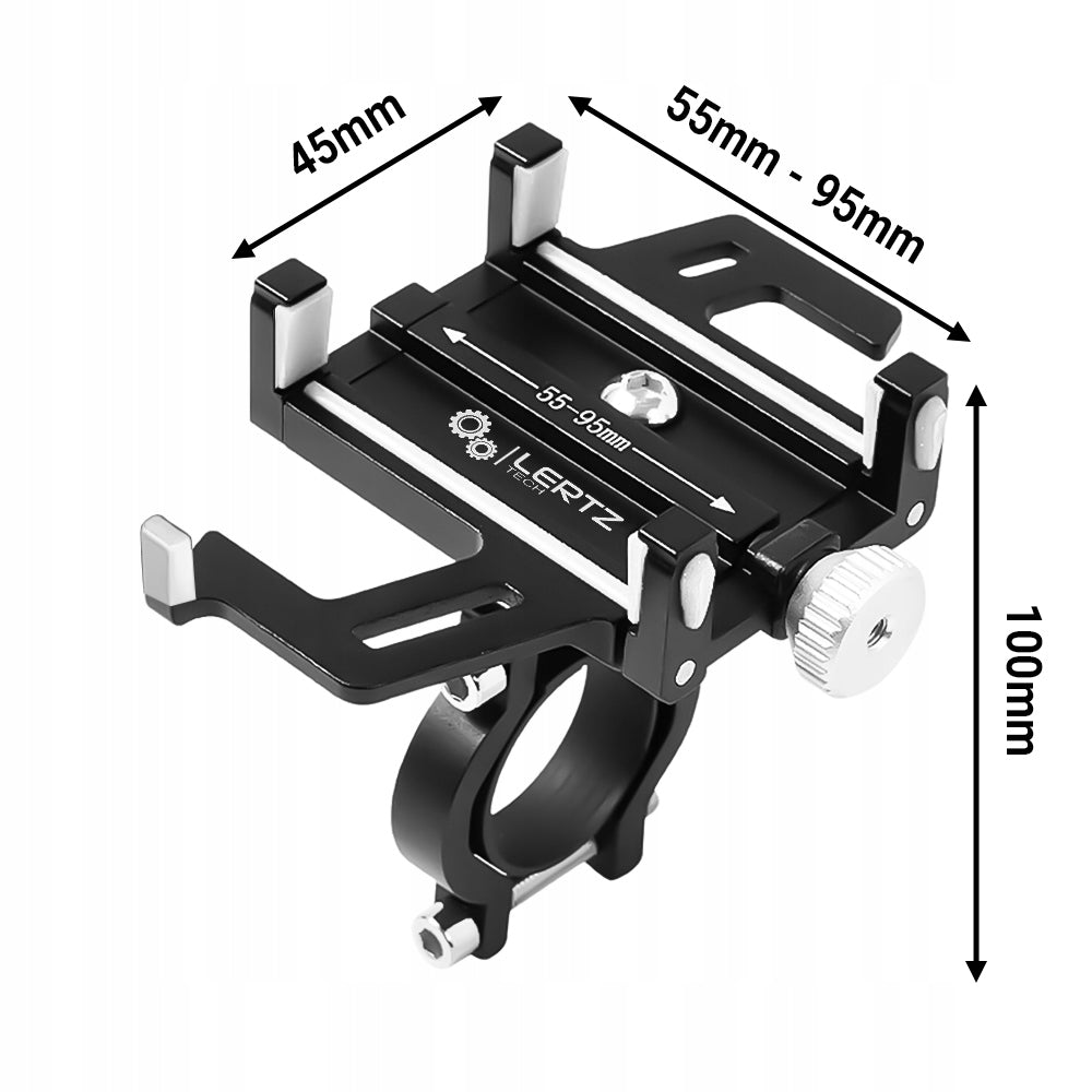 MOTORCYCLE BIKE HOLDER FOR PHONE HANDLEBAR ALUMINUM STRONG STABLE Packaging status original