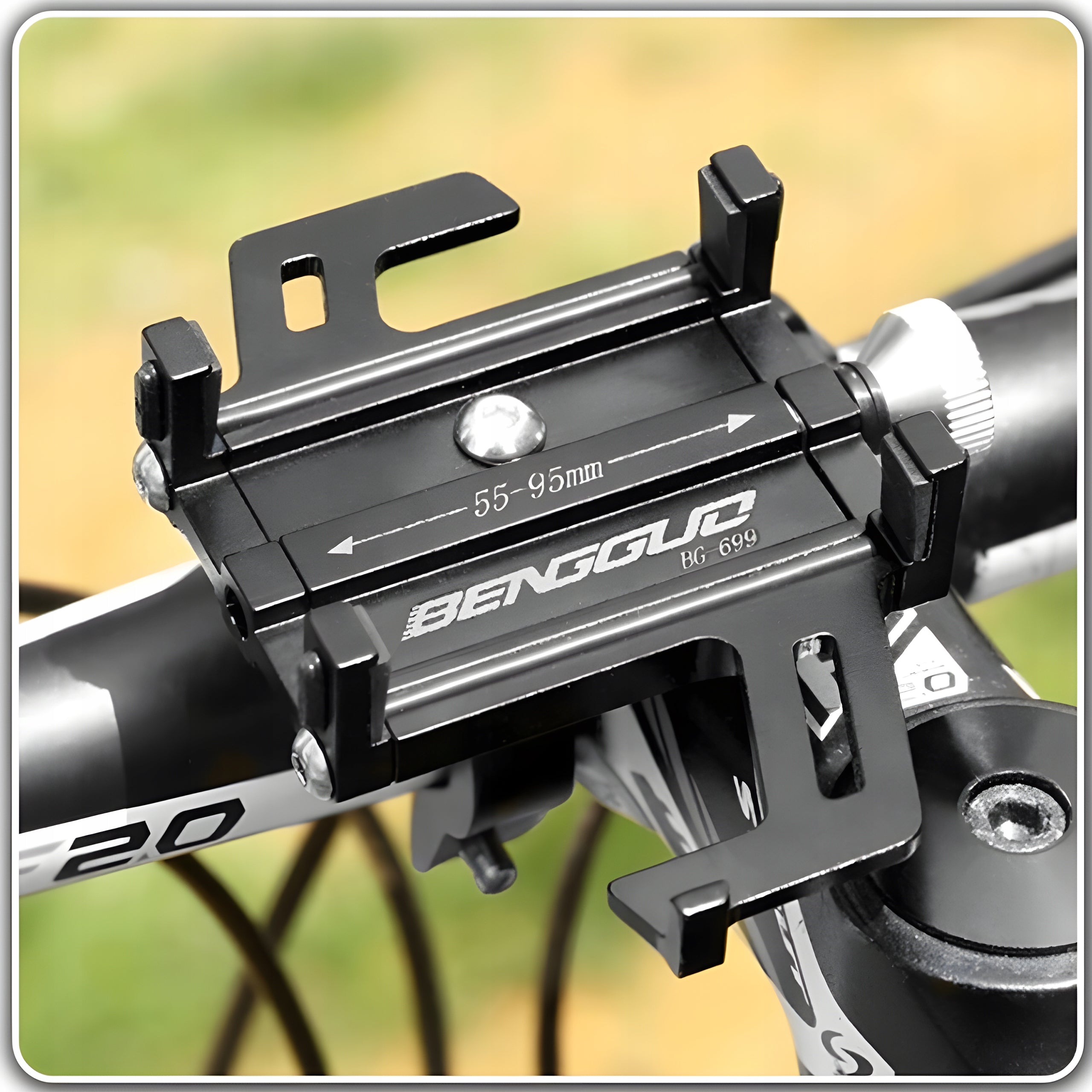 MOTORCYCLE BIKE HOLDER FOR PHONE HANDLEBAR BIKE STRONG ALUMINUM For mobile