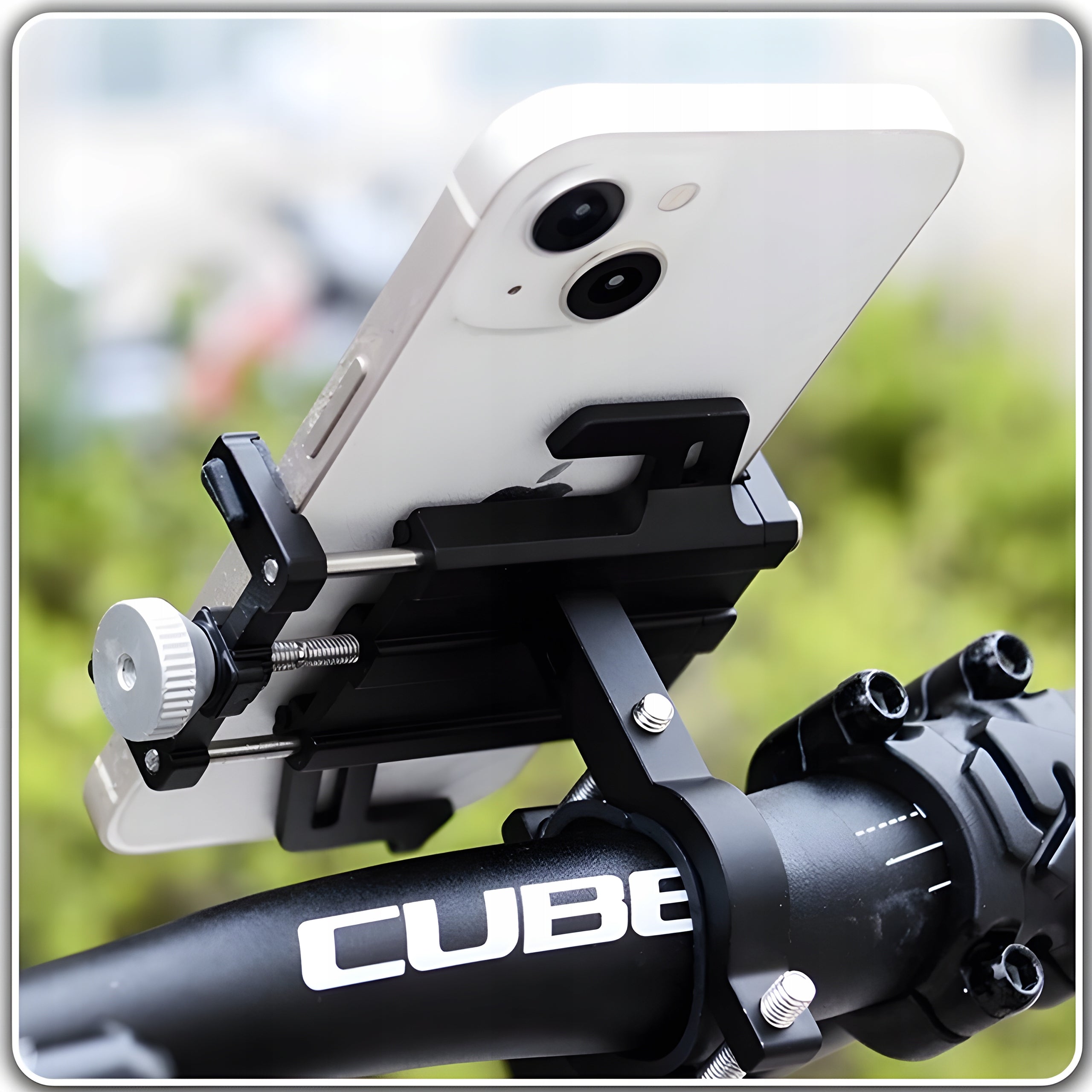 MOTORCYCLE BIKE HOLDER FOR PHONE HANDLEBAR BIKE STRONG ALUMINUM Product weight with unit packaging 1 kg