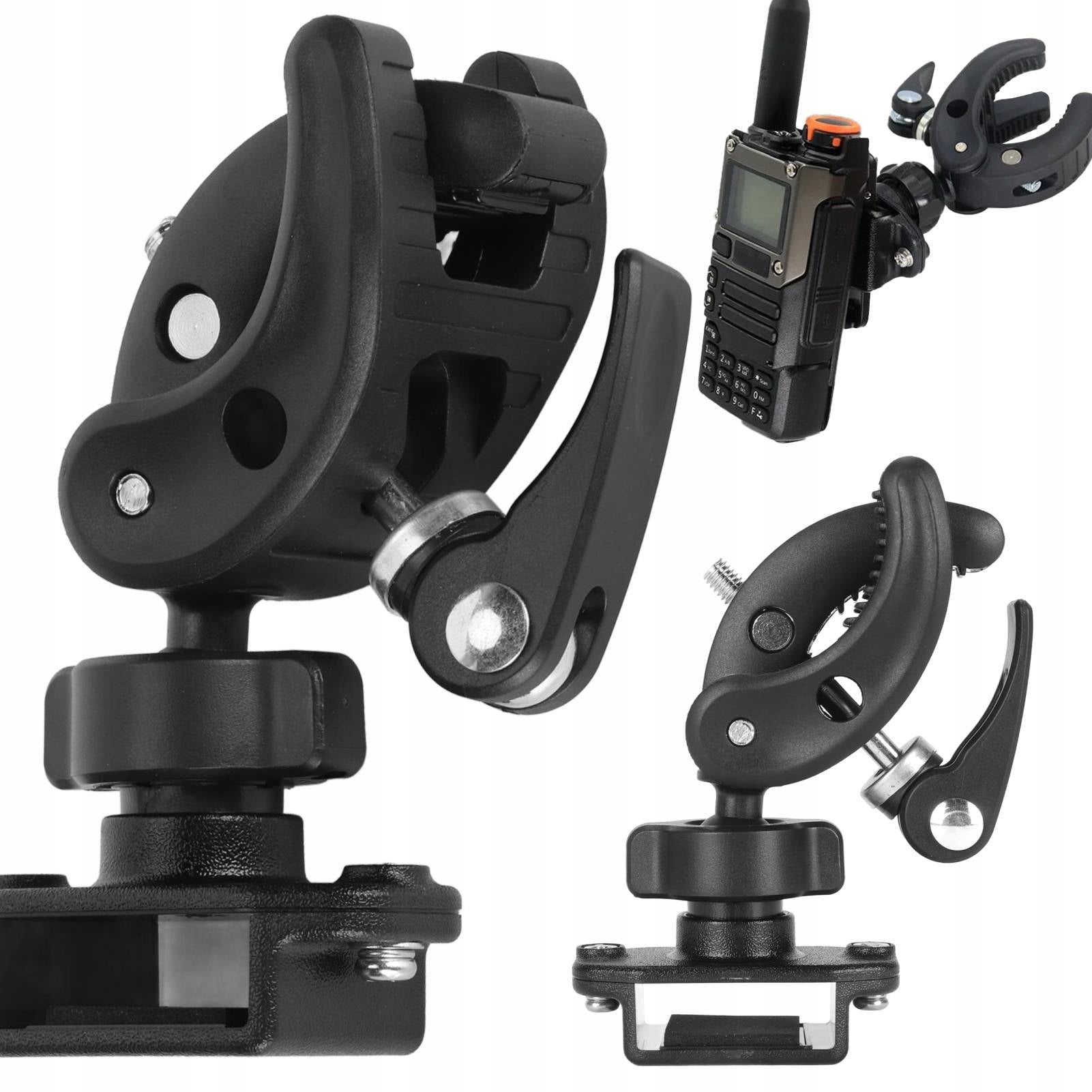 MOTORCYCLE BIKE HOLDER FOR WALKIE TALKIE HANDLEBAR FOR BAOFENG UV5R