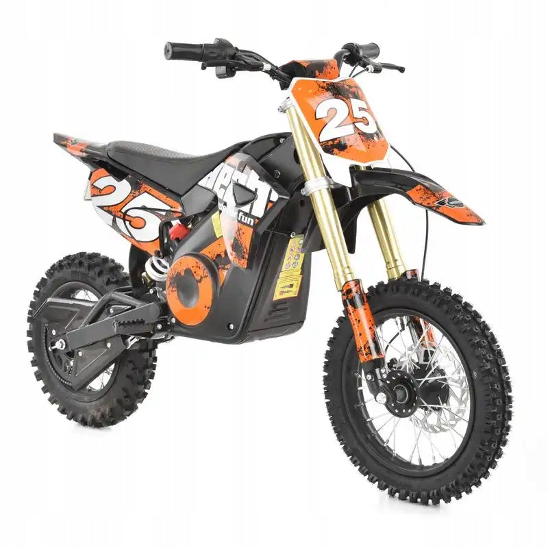 MOTORCYCLE CROSS BATTERY FOR CHILDREN HECHT 59100 ORANGE 3 SPEEDS