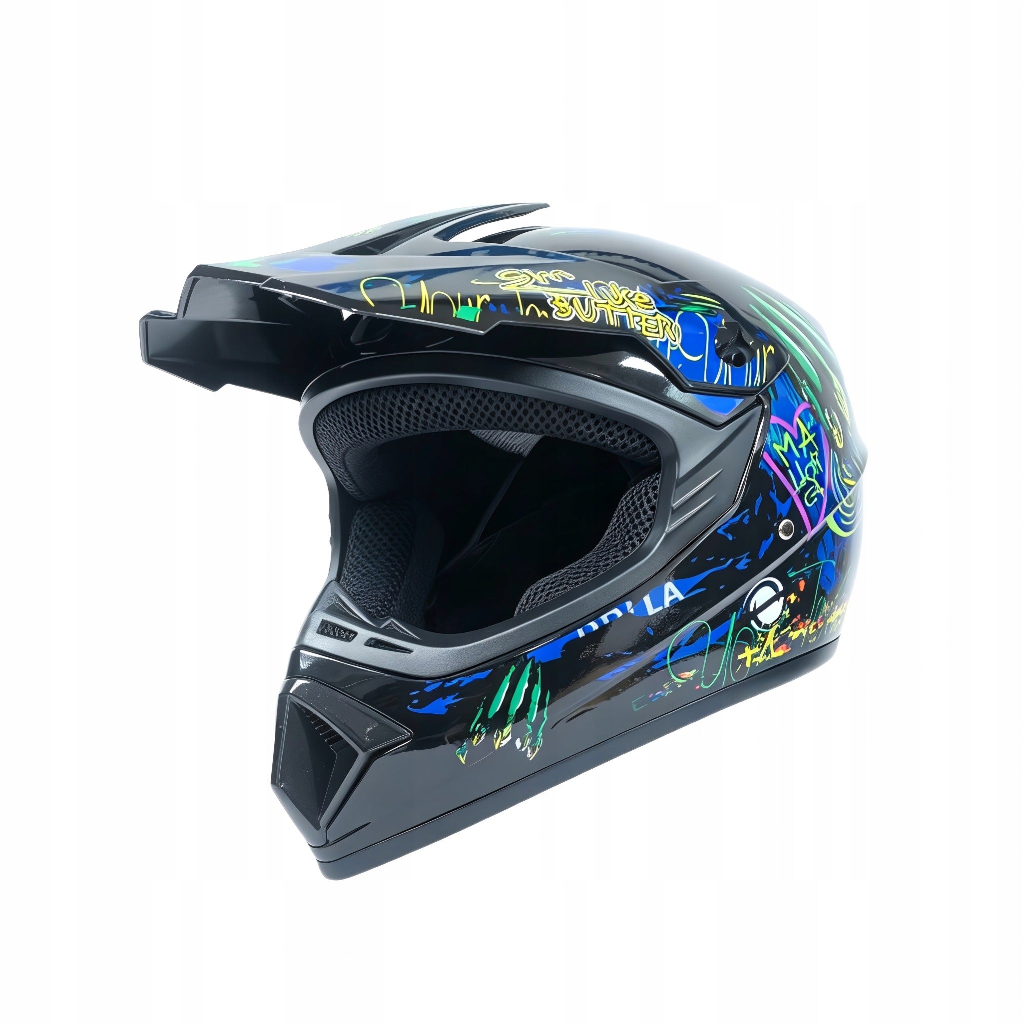 MOTORCYCLE CROSS HELMET LIGHT ENDURO + GOGGLES SIZE S (53-54 cm) Manufacturer's catalog number 8901738645315