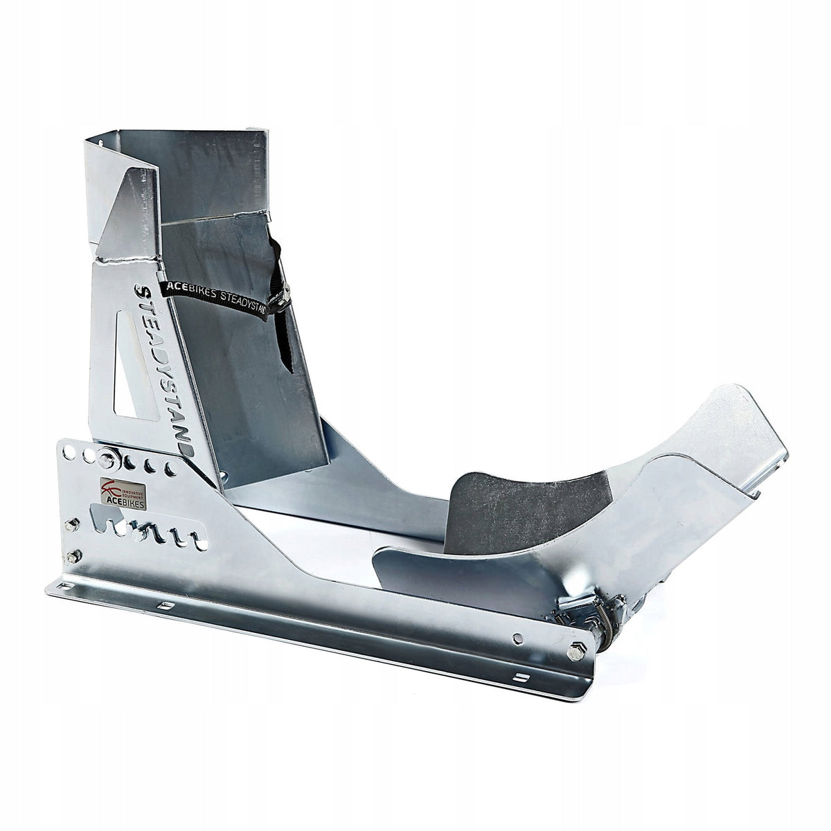 MOTORCYCLE FRONT WHEEL RACK FOR TRANSPORTING MOTORCYCLE 15-21' ACEBIKES Lifting capacity 300 kg