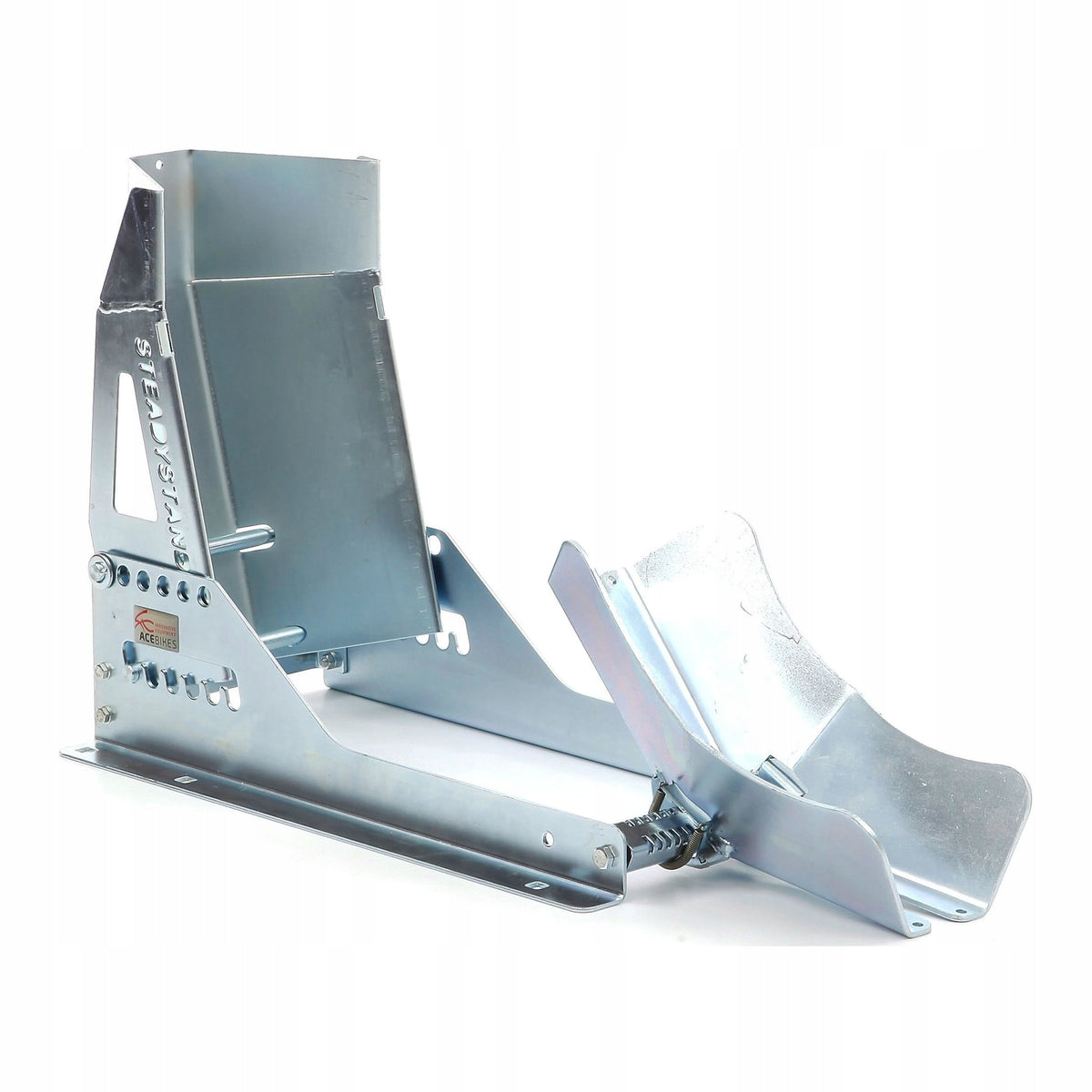 MOTORCYCLE FRONT WHEEL RACK FOR TRANSPORTING MOTORCYCLE 15-21' ACEBIKES Packaging status original