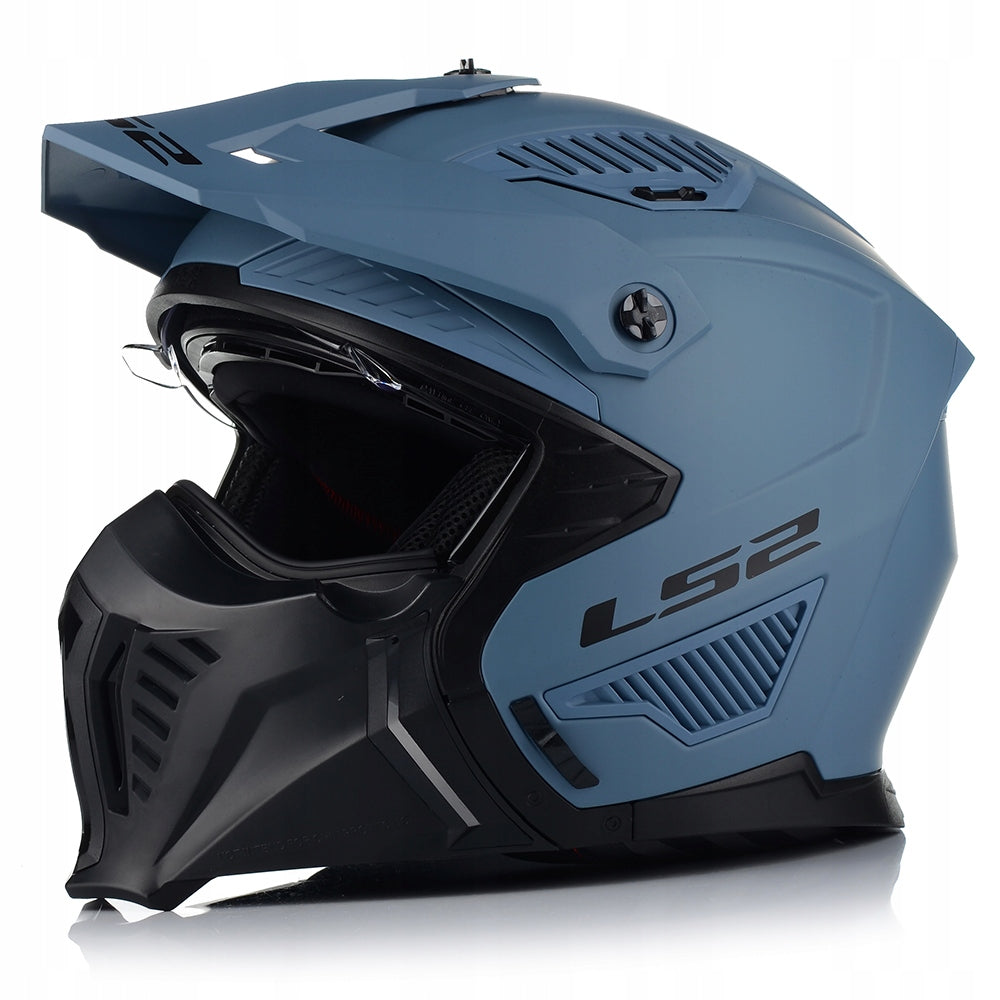 MOTORCYCLE HELMET 4in1 LS2 OF606 MISTY DETACHABLE JAW + VISOR + 2x GLASS Manufacturer's catalog number AK3660610286