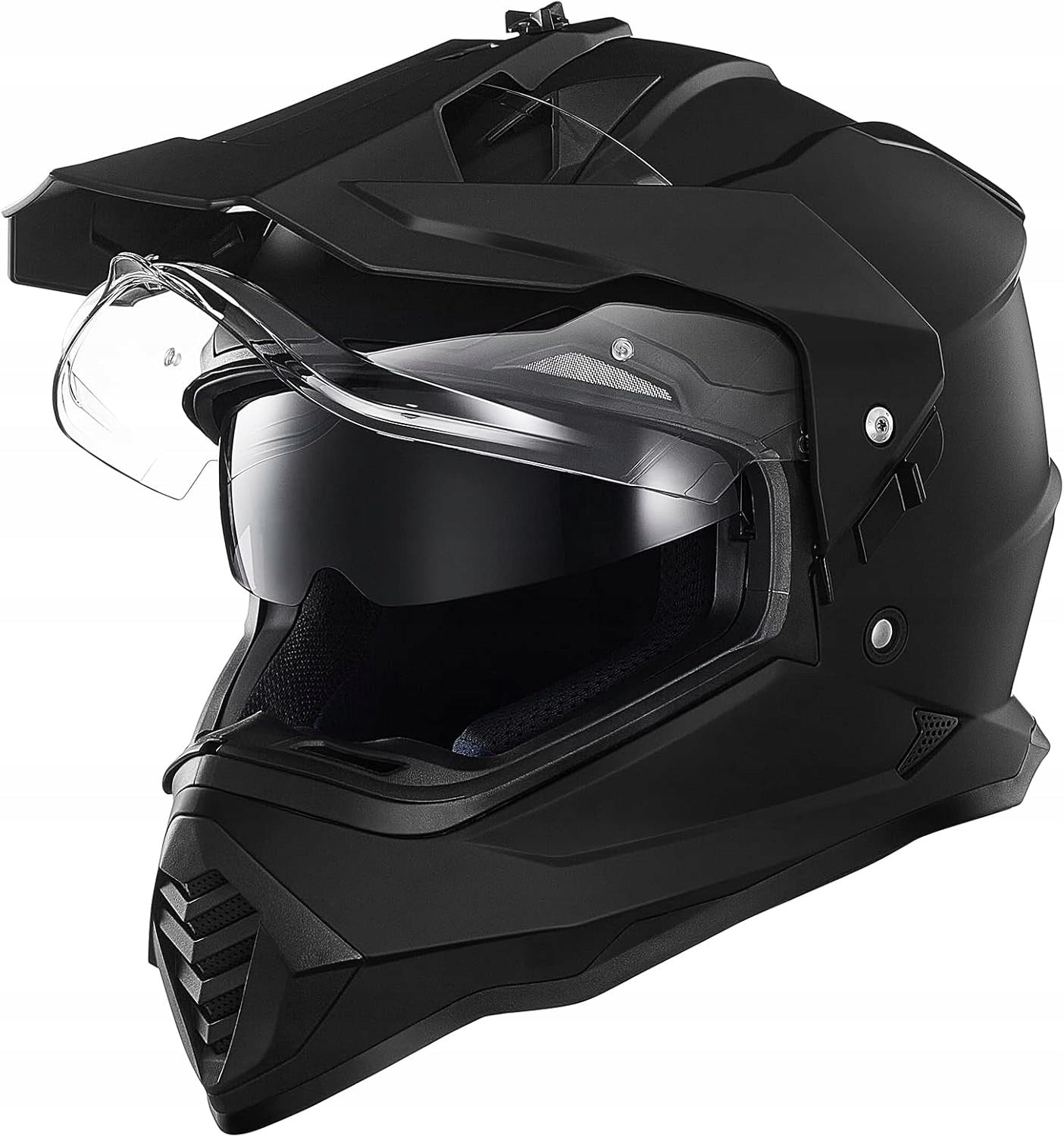 MOTORCYCLE HELMET ADVENTURE ENDURO CROSS ILM WS902 BLENDA PINLOCK DOT Roz. S