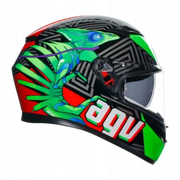 MOTORCYCLE HELMET AGV K3 E2206 MPLK MULTI INTEGRAL CHAMELEON WITH BLEND XS Manufacturer's catalog number 2118381001-013/XS