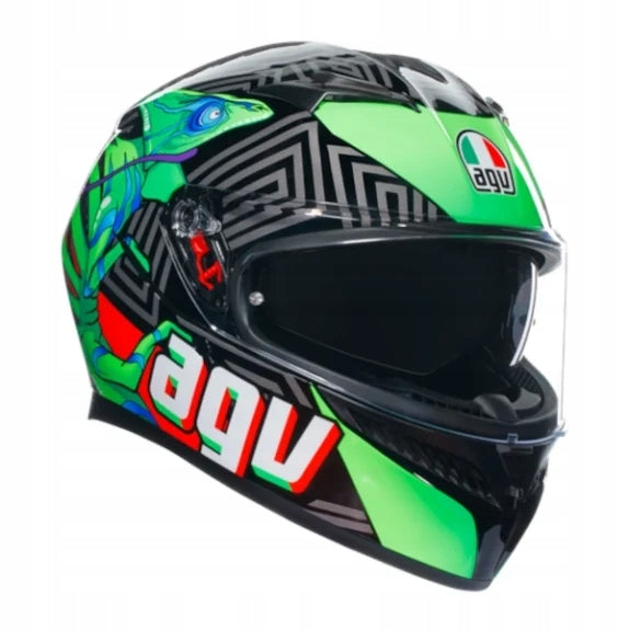MOTORCYCLE HELMET AGV K3 E2206 MPLK MULTI INTEGRAL CHAMELEON WITH BLEND XS
