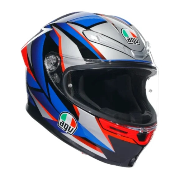 MOTORCYCLE HELMET AGV K6 S E2206 MPLK SLASHCUT INTEGRAL WITH PINLOCK r. M