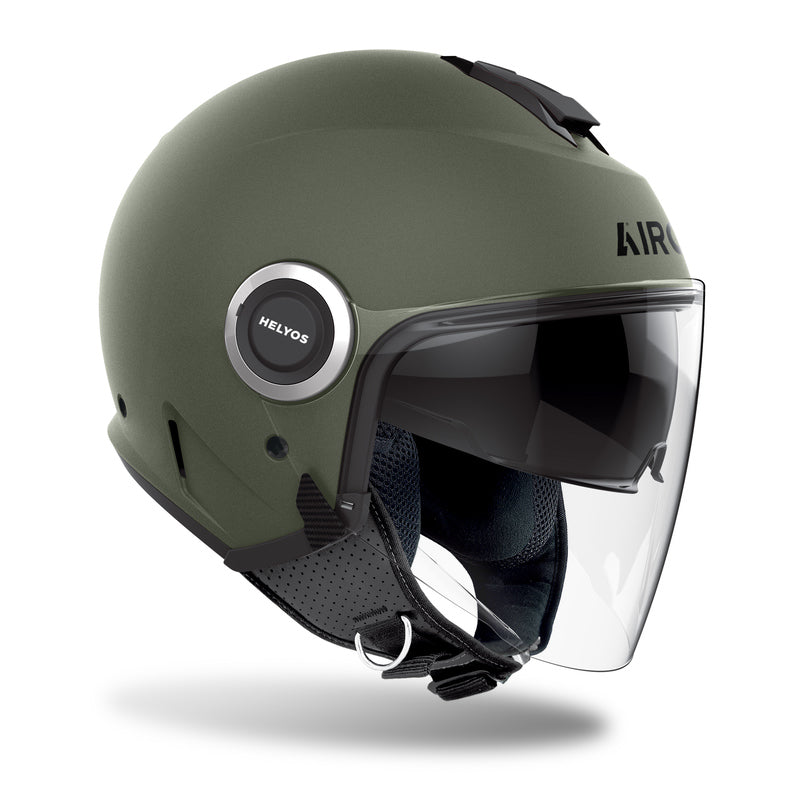 MOTORCYCLE HELMET AIROH HELYOS COLOR MILITARY GREEN MATT M Manufacturer Airoh
