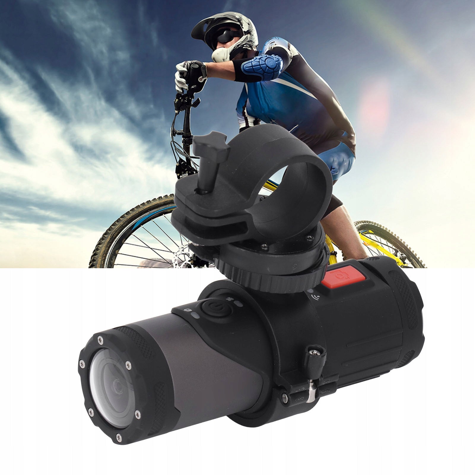 MOTORCYCLE HELMET CAMERA S20 4K MP4 1000MAH WATERPROOF ANTI SHAKE Brand no brand