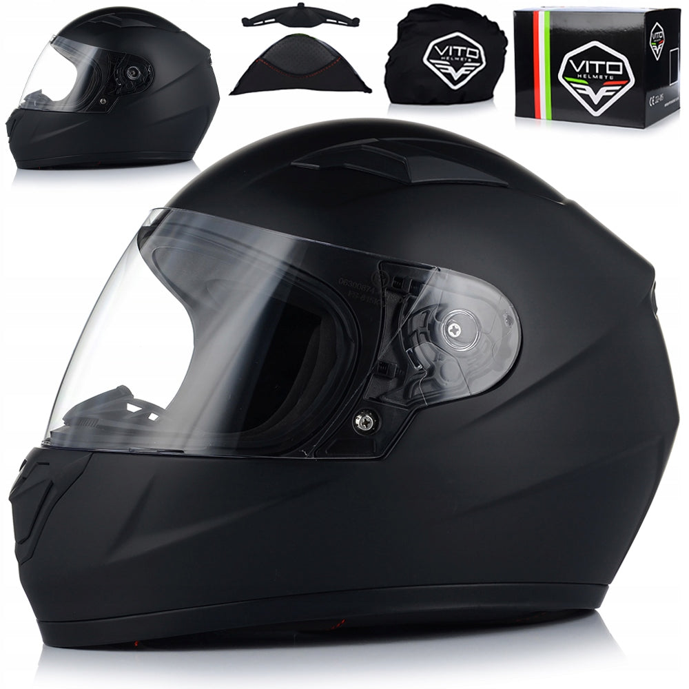 MOTORCYCLE HELMET FOR CHILDREN | VITO BAMBINO MATT | INTEGRAL CHILDREN'S YL