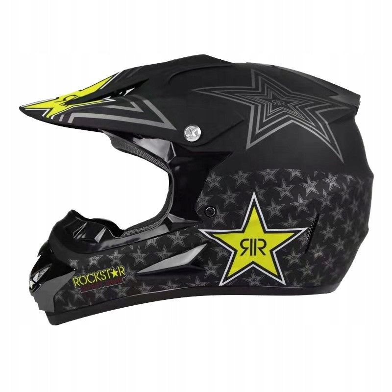MOTORCYCLE HELMET FOR MOTOR CROSS QUADA ROCKSTAR b/cz r.XL Manufacturer's catalog number KASK NA MOTOR ROCKSTAR