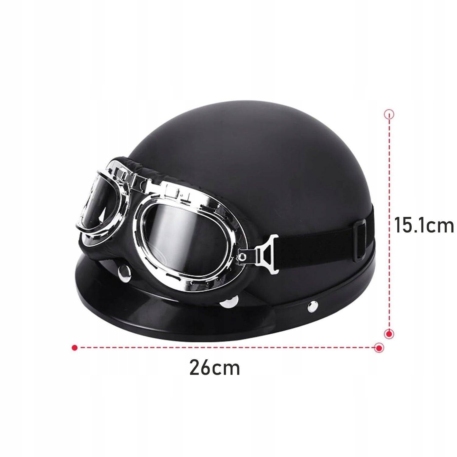 MOTORCYCLE HELMET, FOR OUTDOOR ACTIVITIES, FOR MOPED, SCOOTER Packaging status original