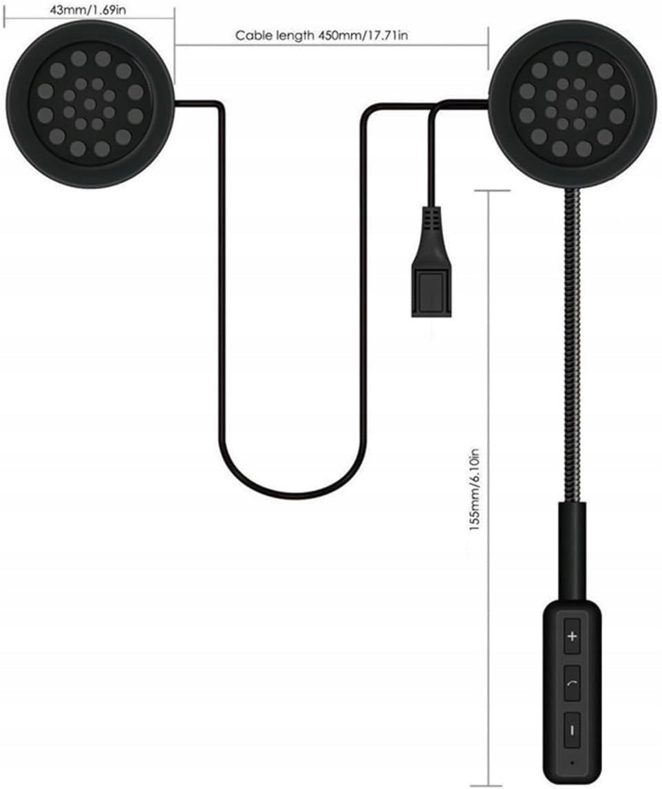MOTORCYCLE HELMET FULL BLUETOOTH HEADSET NAVIGATION Manufacturer no brand