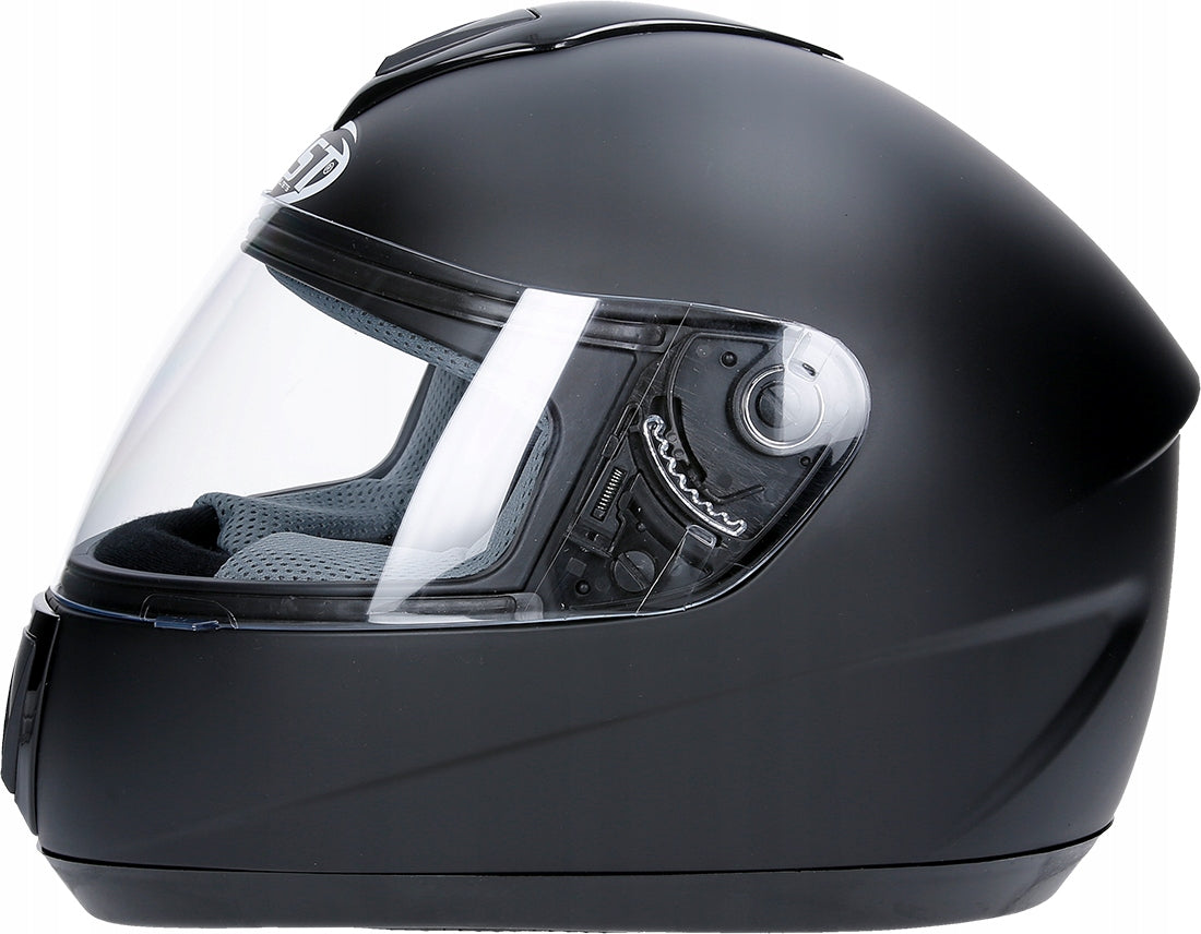 MOTORCYCLE HELMET, FULL MOTOR FOR SCOOTER, WINDSCREEN JST M
