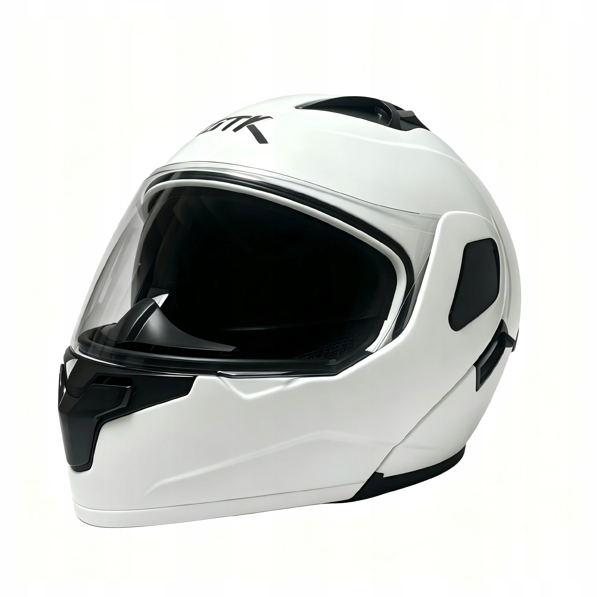 MOTORCYCLE HELMET GLOSSY WHITE MODULAR HELMET SIZE M (57-58 CM) Manufacturer's catalog number 8901738644066