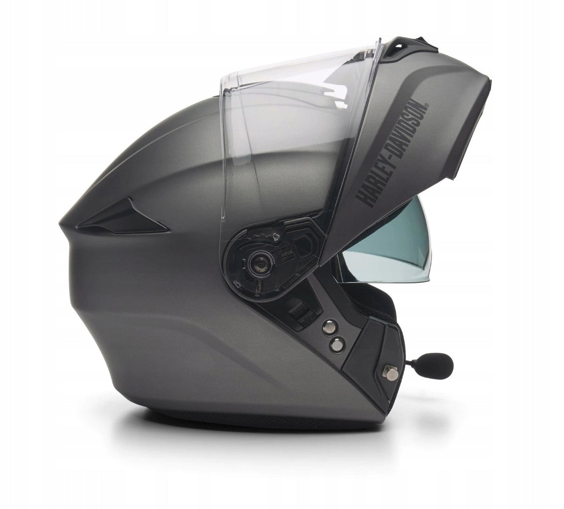 MOTORCYCLE HELMET HARLEY DAVIDSON OUTRUSH R BLUETOOTH GREY MAT XXL Manufacturer's catalog number 97101-22EX