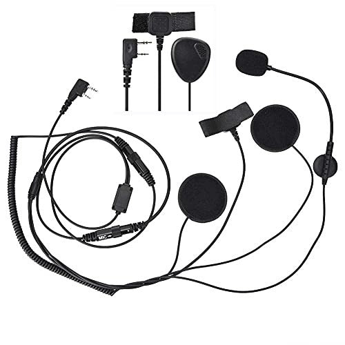MOTORCYCLE HELMET HEADSET WITH MICROPHONE PTT WALKIE TALKIE Manufacturer Apec Braking