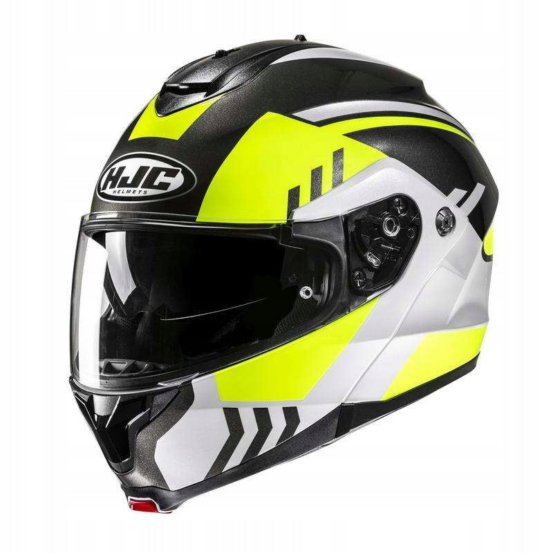 MOTORCYCLE HELMET HJC C91N KAON BLACK/YELLOW L