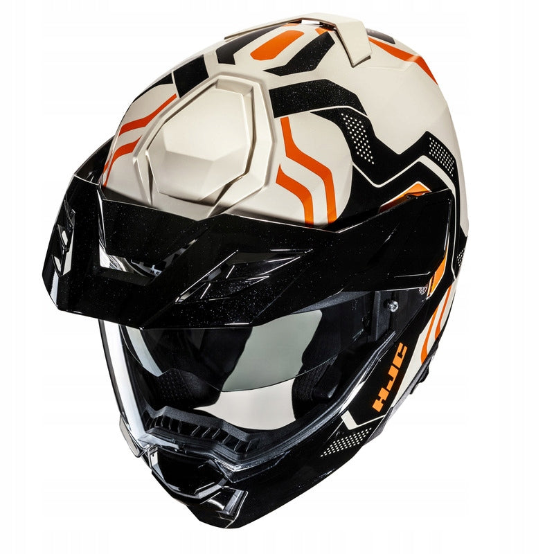 MOTORCYCLE HELMET HJC I80 VELLY BLACK BEIGE XXL Manufacturer HJC