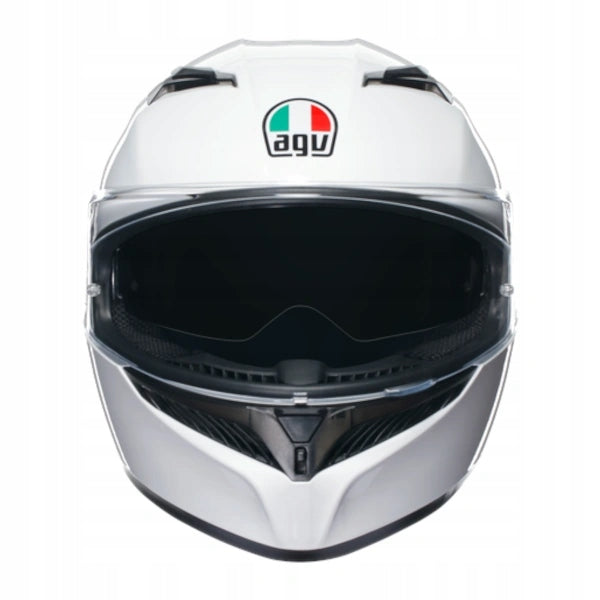 MOTORCYCLE HELMET INTEGRAL AGV K3 E2206 MPLK SETA WHITE WITH BLEND size XS EAN (GTIN) 8051019590619
