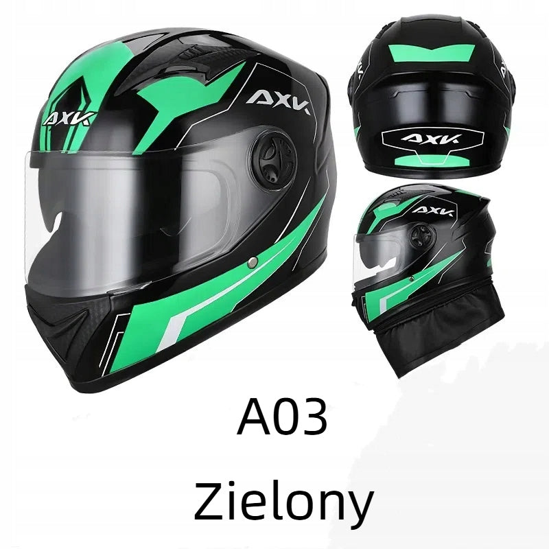 MOTORCYCLE HELMET INTEGRAL FOR MOTOR xl