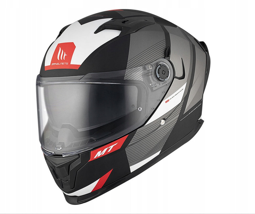 MOTORCYCLE HELMET INTEGRAL MT BRAKER SV CHENTO B0 BLACK GREY MATT Manufacturer's catalog number 1346A561037