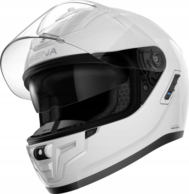MOTORCYCLE HELMET INTEGRAL SENA PHANTOM GLOSSY WHITE M Manufacturer's catalog number PHANTOM-GW00M4