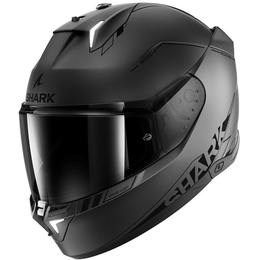 MOTORCYCLE HELMET INTEGRAL SHARK SQUAL I3 BLANK SP MATT L