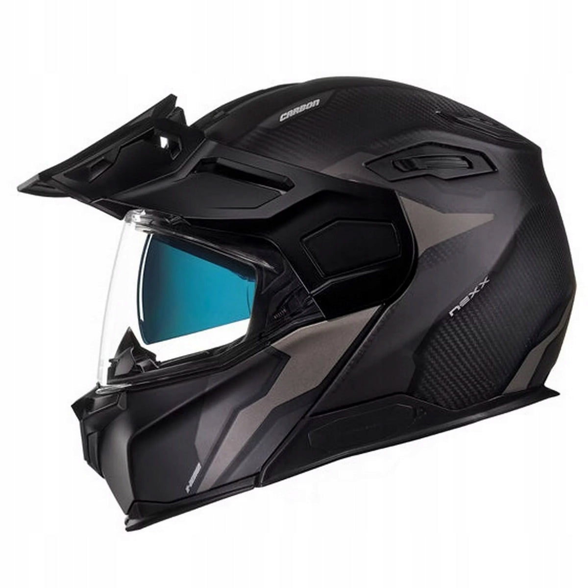 MOTORCYCLE HELMET JAW MODULAR NEXX X.VILIJORD CARBON LIGHT NOMAD