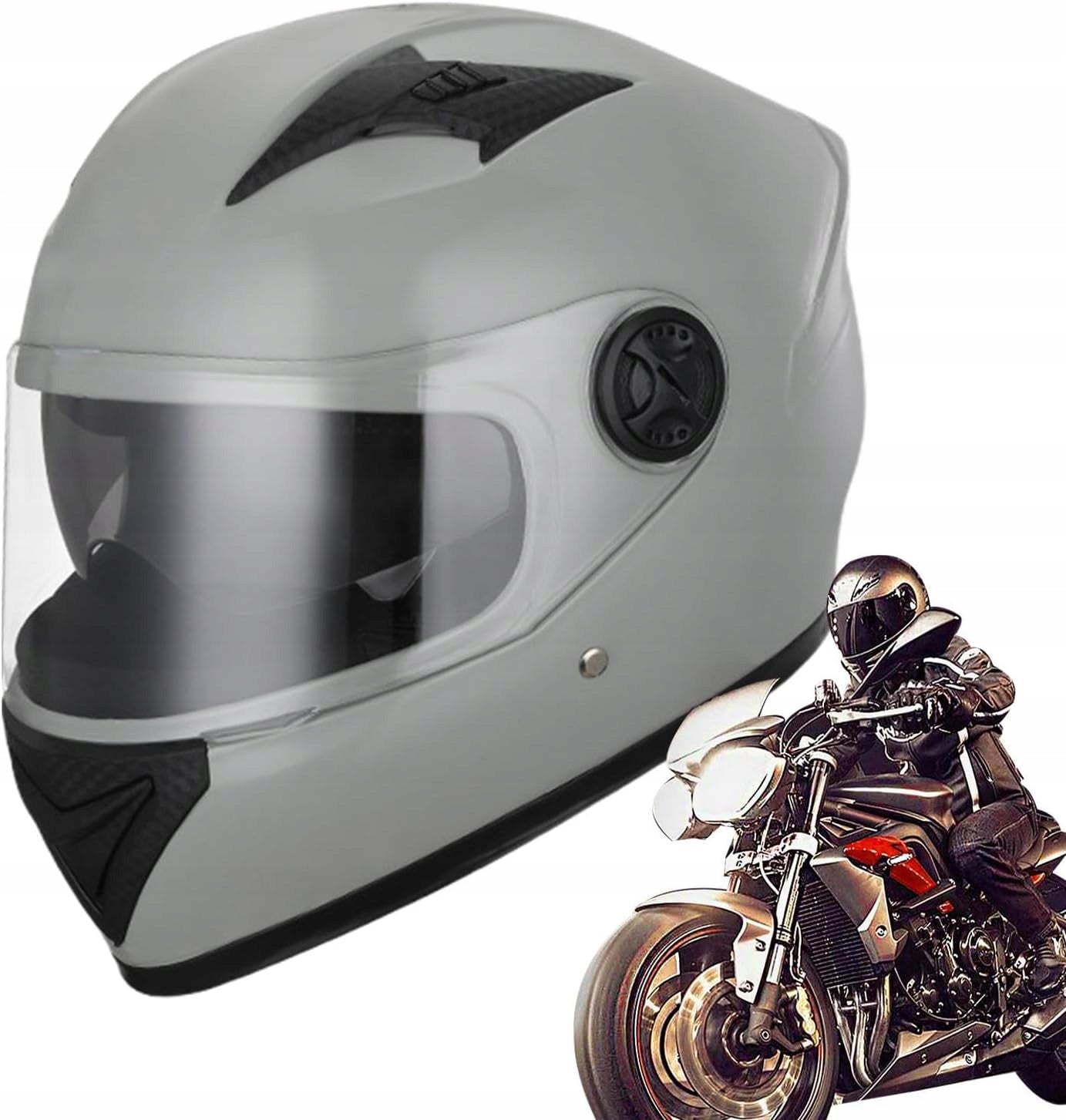 MOTORCYCLE HELMET JAW SCOOTER QUAD GOKART BLEND CLOSED ON SCOOTER Packaging status original