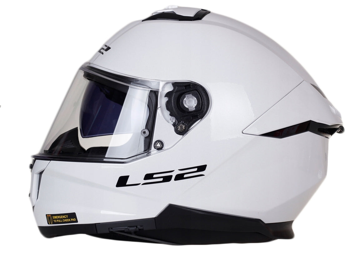 MOTORCYCLE HELMET LS2 FF808 STREAM II BLENDA WHITE Manufacturer LS2