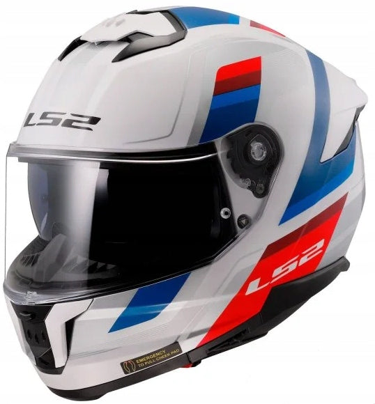 MOTORCYCLE HELMET LS2 FF808 STREAM II integral 22.06 Vintage White blend