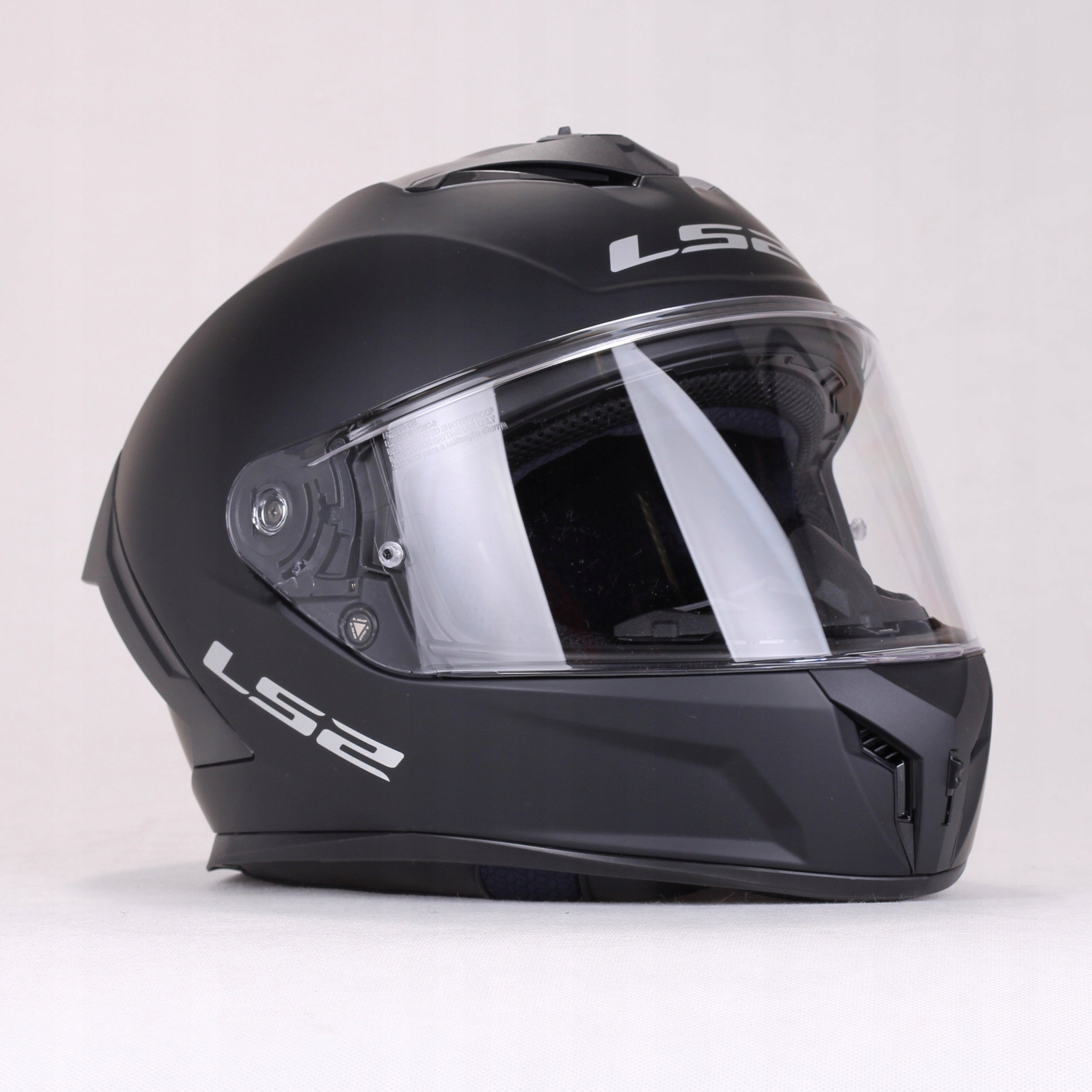 MOTORCYCLE HELMET LS2 FF820 RAPID III black mat SYSTEM PINLOCK ECER 22.06 Packaging status original
