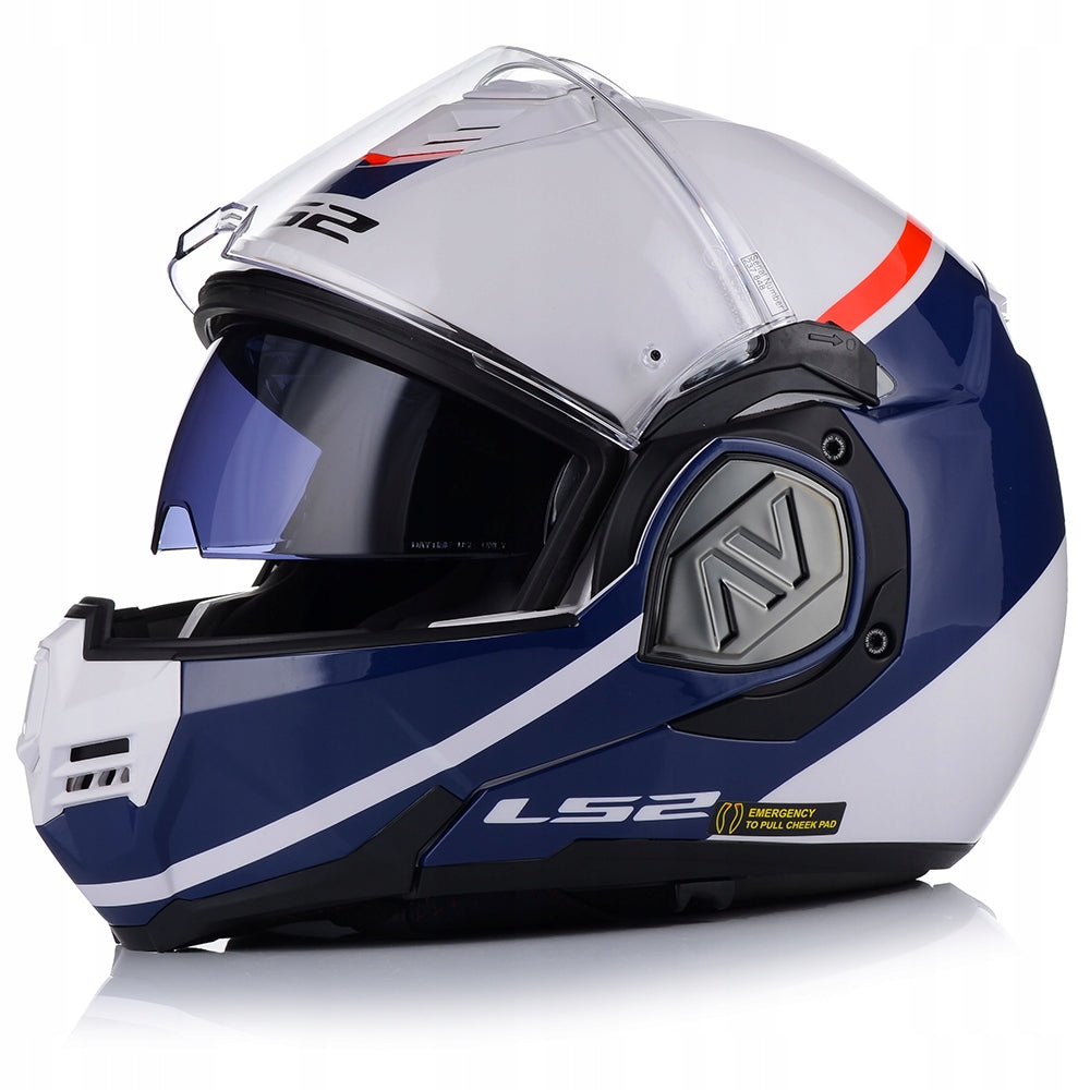 MOTORCYCLE HELMET | LS2 FF906 ADVANT 180° SWIPE | JAW + PINLOCK EAN (GTIN) 6942141777790
