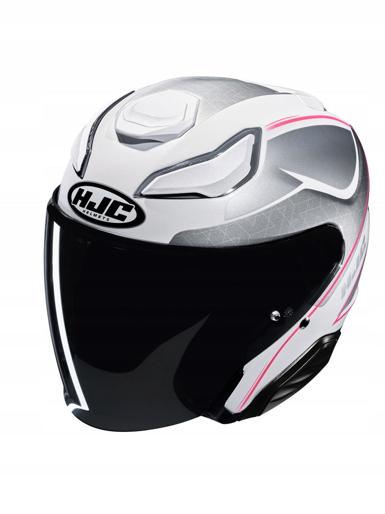 MOTORCYCLE HELMET OPEN HJC F31 LUDI SILVER/WHITE ros. M EAN (GTIN) 8804269465424