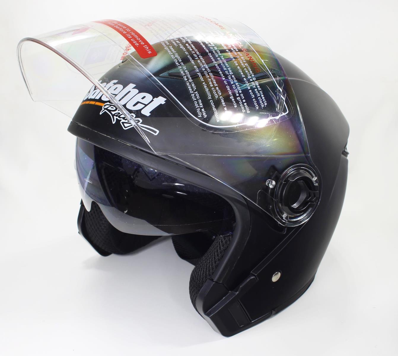 MOTORCYCLE HELMET OPEN JET FOR SCOOTER QUAD MOTOR SCOOTER BLENDA GOKART Manufacturer's catalog number KASK NA HULAJNOGĘ ROLKI